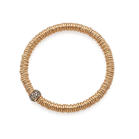 Baby Bang Baby Bang in Gold with Brown Diamond pavé detail