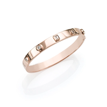 Frame Frame in Rose Gold with Diamonds