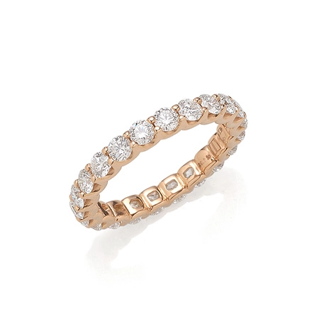 Classics Eternity in Rose Gold with Diamonds